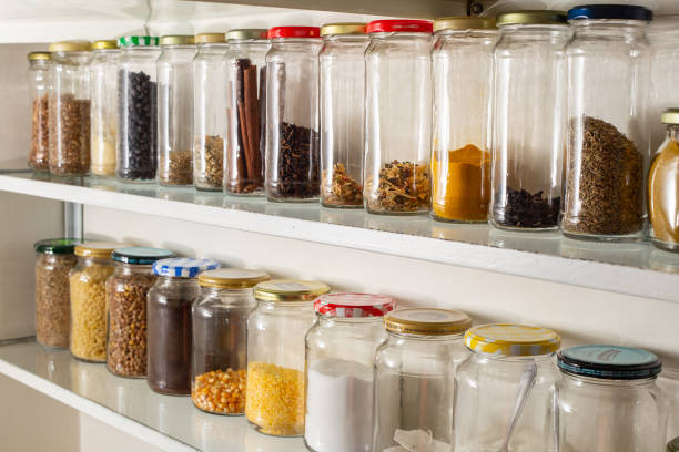 istock Reuse of glass packaging. 1439292054