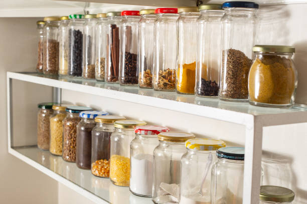 istock Reuse of glass packaging. 1439292057