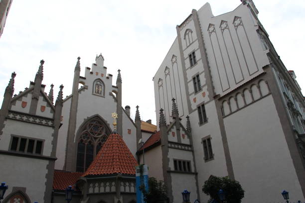 istock Czech Republic - Prague - Josefov district - synagogue Maisel 1439295116