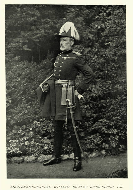 istock Lieutenant-General Sir William Howley Goodenough a Victorian era British Army officer, 1890s, 19th Century 1439298979