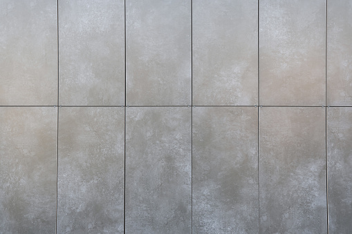 Gray wall background with copy space