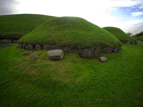 megalithic burial mound knowth Drogheda County Meath Ireland