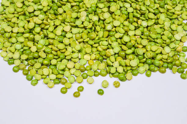 verde divididos ervilhas - vegan pea soup - fotografias e filmes do acervo