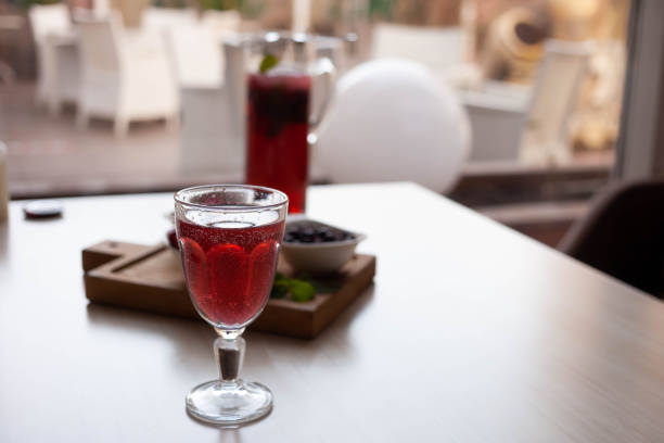 istock fresh berry lemonade restaurant served 1439318766