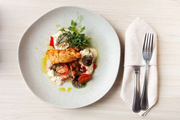 istock chicken meat restaurant served 1439318898