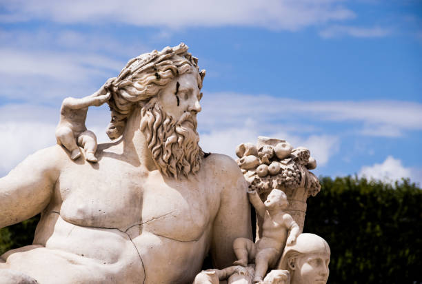 istock Statue of a roman god 1439322269