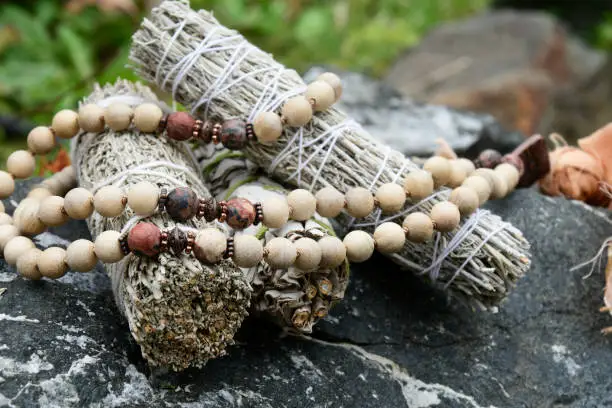 Photo of Smudge Sticks and Mala Beads