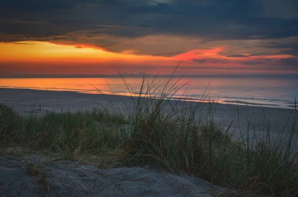istock Sunset by the sea. 1439337134