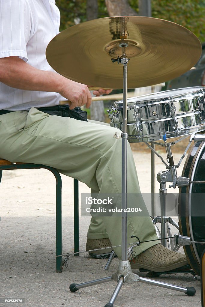 Batteur de tambour ensemble - Photo de Adulte libre de droits