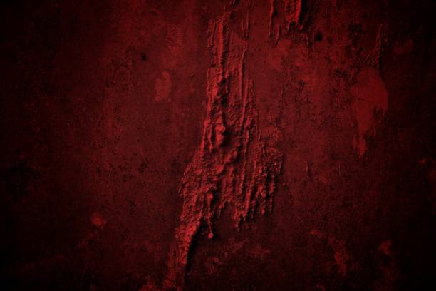 istock Abstract grunge red background texture, scary red dark background 1439383881
