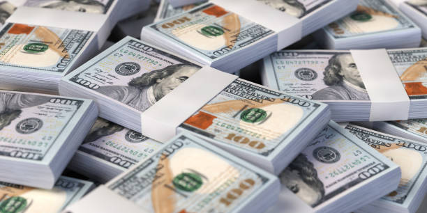 istock Money Stacks Poster Background 1439387251