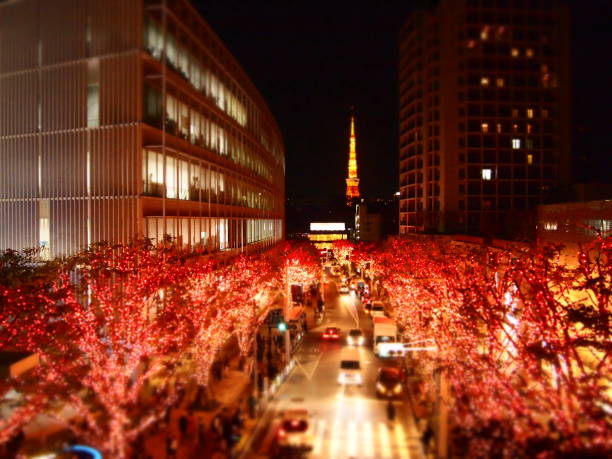 istock Famous street scene in Tokyo. 1439396200