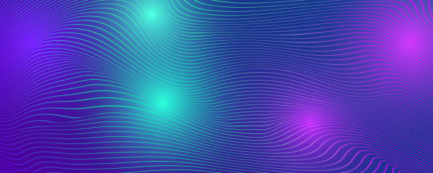 Tech background with abstract wave lines. Tech background with abstract wave lines. 8571 stock illustrations