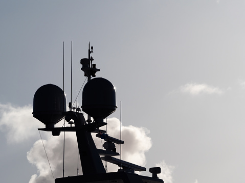Motor yacht radar system