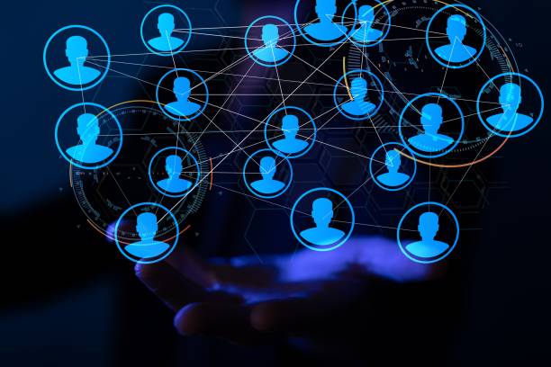 istock A Lines connected with dots as social communication concept 1439413408
