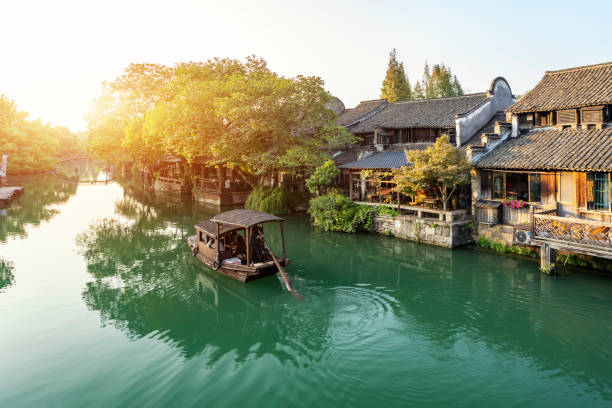 istock Jiangnan Ancient Town Street View 1439417683