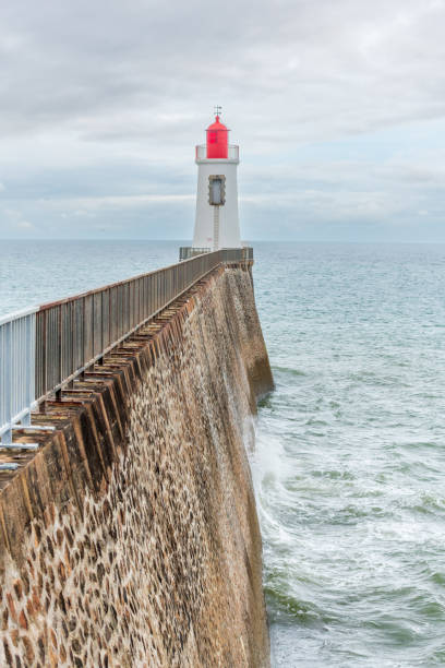 istock The Grand Pier lighthouse on the Atlantic coast. 1439425314