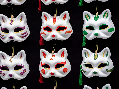 Handmade cat masks