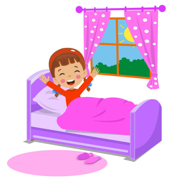 Child Waking Up Illustrations, Royalty-Free Vector Graphics & Clip Art -  iStock