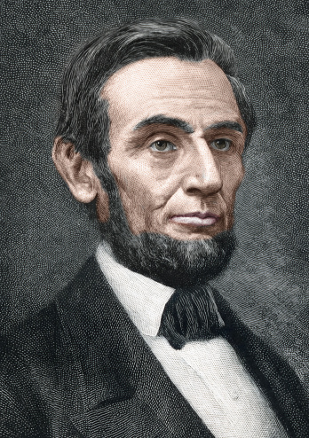 Abraham Lincoln - American lawyer and the 16th president of the United States - 1861 until assassination in 1865