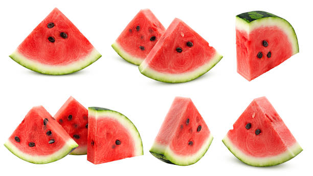 istock watermelon isolated on white background, clipping path, full depth of field 1439433567