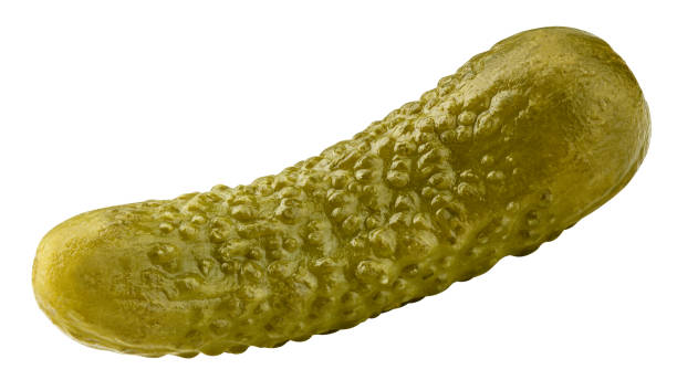 istock marinated pickled cucumbers isolated on white background, clipping path, full depth of field 1439433618