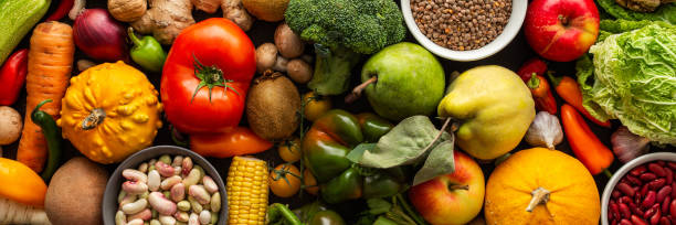 istock Organic seasonal vegetables 1439446715