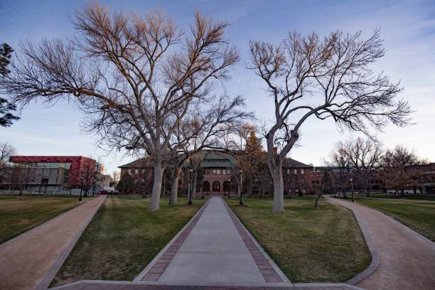 istock Colorado College under a blue sky in Colorado Springs 1439457043