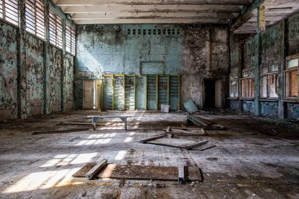 istock Abandoned Gymnasium in Pripyat Chernobyl 1439457600