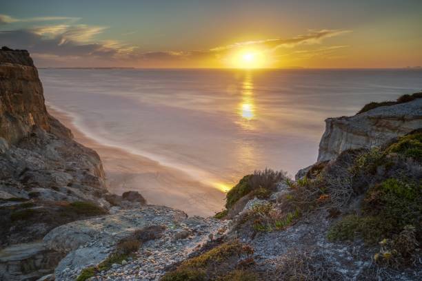 istock Scenery of sunset in a calm ocean 1439459296