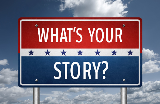 What is your story - traffic sign message