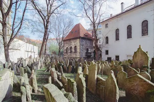 Photo of Old Jewish Cemetery in Prague, Czech Republic