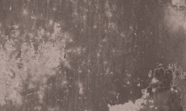 istock Abstract panoramic grunge rusted metal texture, rust and oxidized metal background. Old metal iron panel. 1439474990