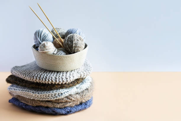 istock Balls of thread for knitting 1439482307