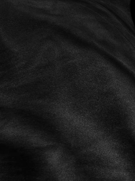 belleza vertical negro negro liso forma abstracto chacoal textil suave tela curva moda matriz decorar fondo - rayon fotografías e imágenes de stock