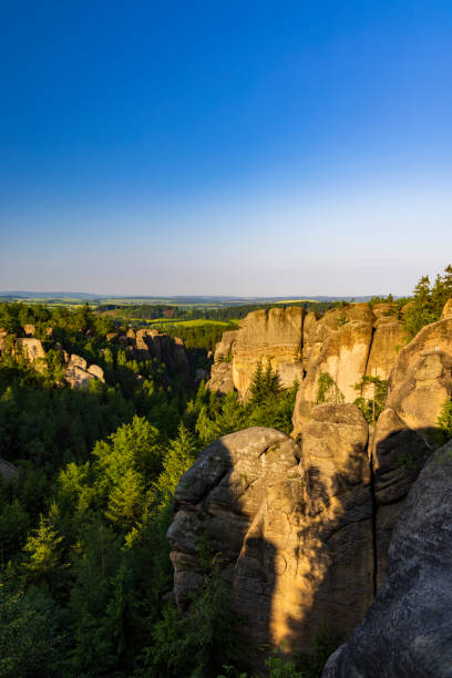 istock Blacksmith gorge (Kovarova rokle), Nature reserve Broumovske steny, Eastern Bohemia, Czech Republic 1439493052