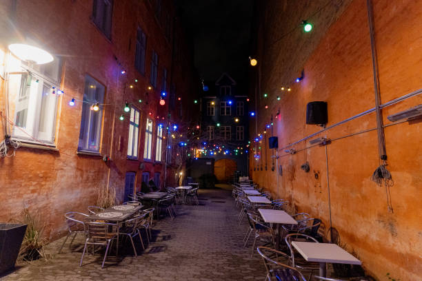 istock Lockdown. Deserted cafe during the epidemic of the virus. 1439494859