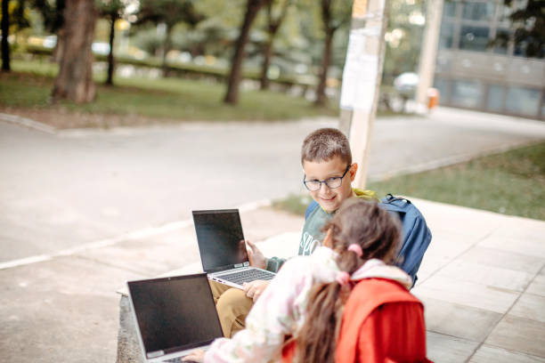 Kids Coding In School
