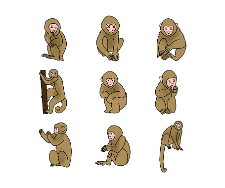 Con khỉ phẳng: Hãy khám phá hình ảnh con khỉ phẳng đáng yêu này! Con vật cá tính này sẽ làm bạn cười thích thú với đường nét xuất sắc trên tấm ảnh.