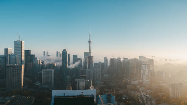 istock Cloudy City of Toronto 1439515542