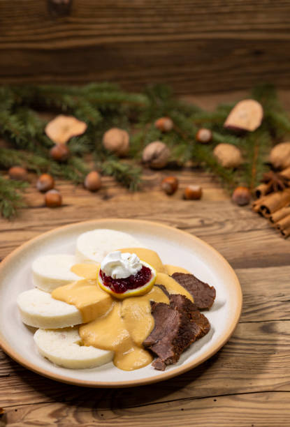 istock typical Czech meal called svickova at Christmas time 1439524104