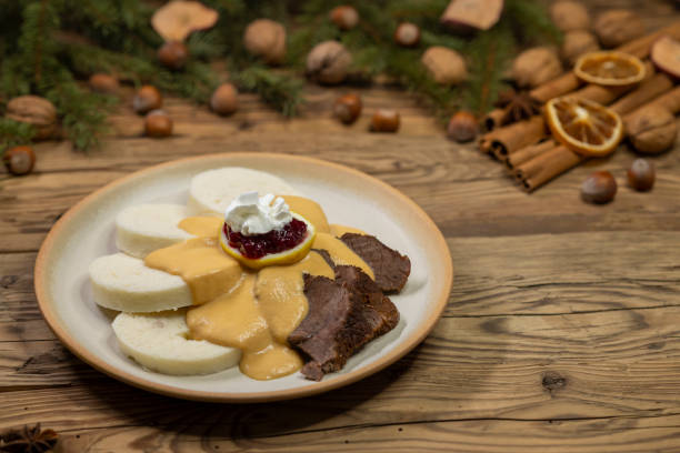 istock typical Czech meal called svickova at Christmas time 1439524105