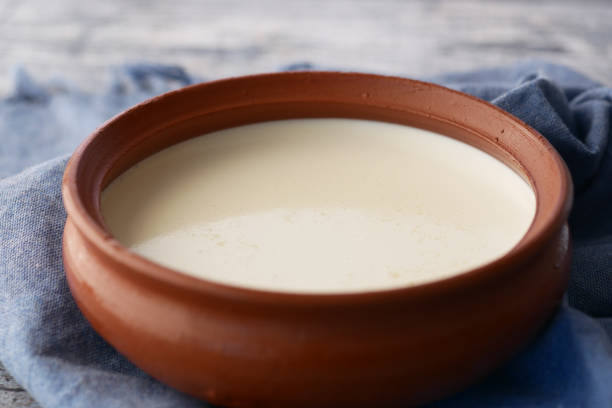 istock fresh yogurt in a bowl on table 1439529737