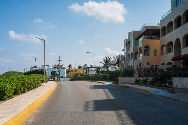 Streets of Isla Mujeres, Mexico