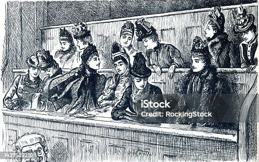 istock Women jury in court room 1439532210