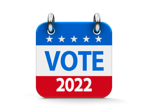 istock Vote election 2022 icon calendar 1439536481