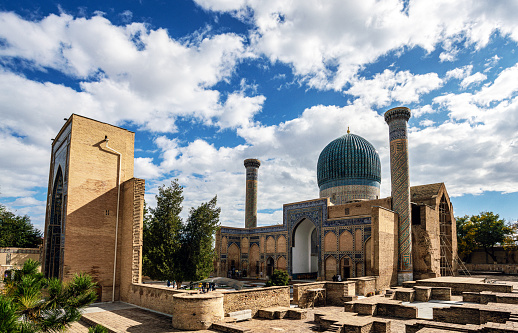 Amir Temur Mausoleum Gur-i Amir Сomplex. Samarkand, Uzbekistan