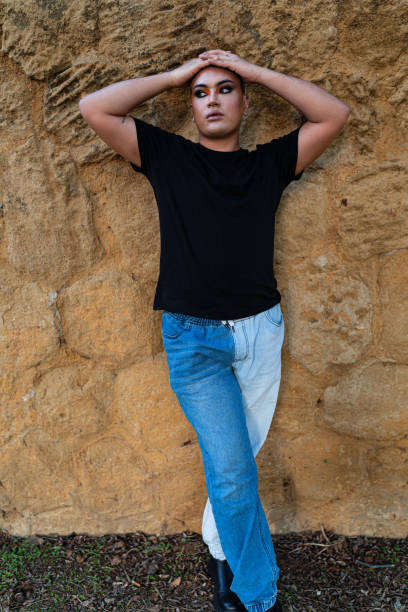 Portrait of young man on the beach