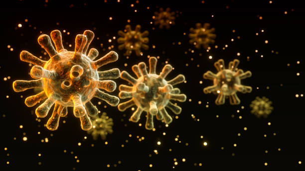istock 3d render. Coronavirus and covid concept illustration 1439565059