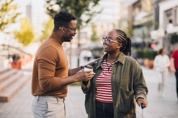 istock Young black woman visiting her boyfriend 1439569358